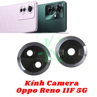 Kính camera sau thay cho máy Oppo Reno 11F 5G có sẵn keo dán