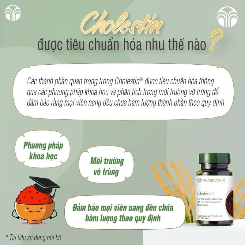 Thực phẩm bảo vệ sức khỏe Cholestin