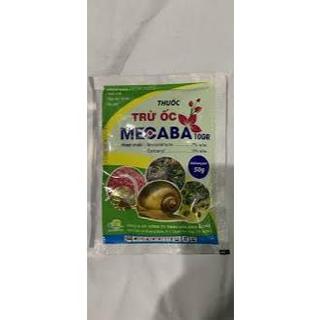 Diệt ốc dạng bả mecaba gói 50gr