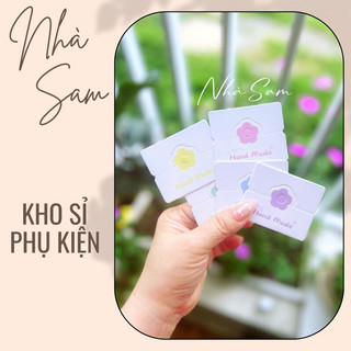 50 thẻ giấy treo cột tóc kẹp tóc phụ kiện