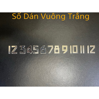 Số Dán Mặt Đồng Hồ