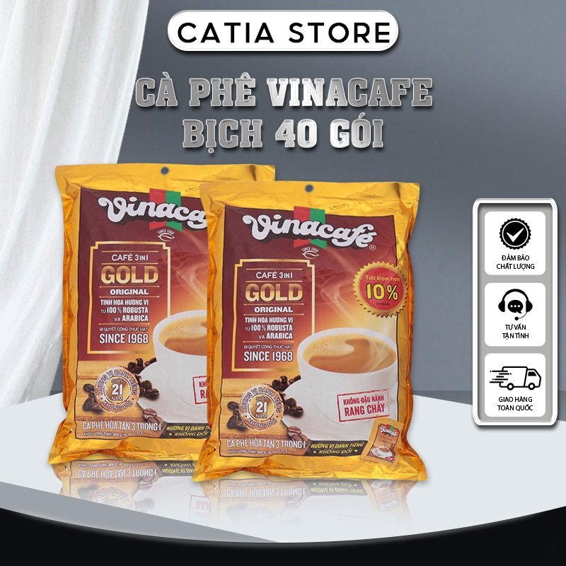 Cà Phê VinaCafe Bịch 40 Gói