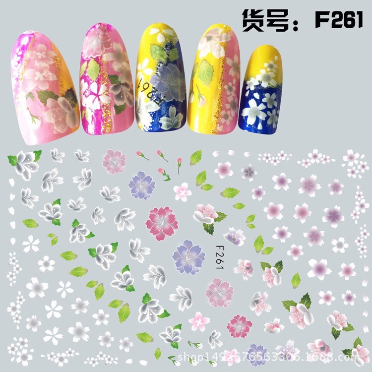 Sticker dán móng độc lạ