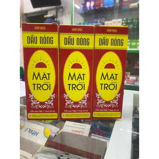 Dầu nóng mặt trời chai 60ml& 20ml