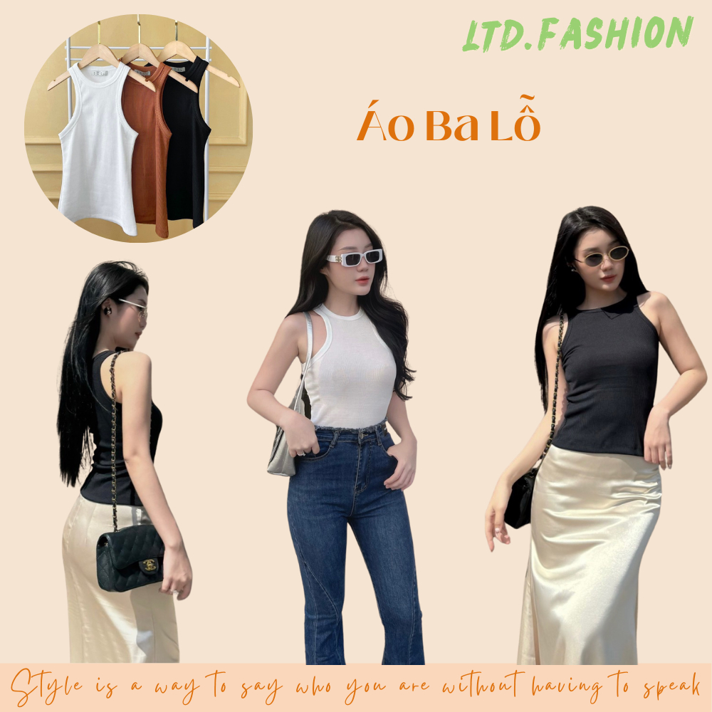 ÁO BA LỖ THUN GÂN - LTD.FASHION - TK2213