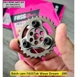 Bánh cam tăng chỉnh FASSTek 28R dành cho xe Dream Wave