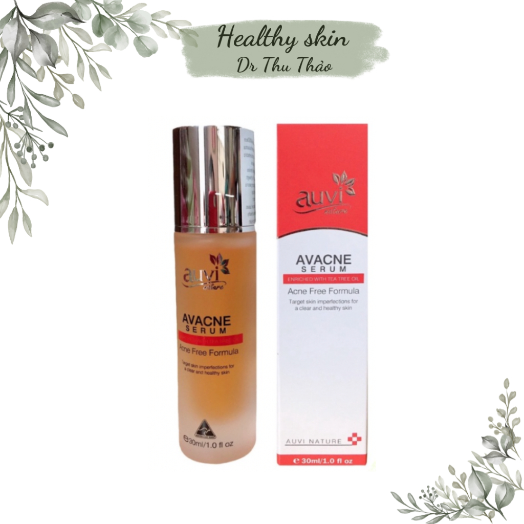 [30mL] Tinh chất hỗ trợ giảm mụn giảm nhờn AUVI AVACNE SERUM