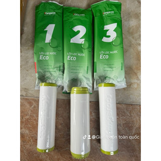 Bộ 3 lõi lọc 1,2,3 hãng kangaroo chính hãng