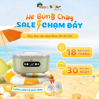 Máy Làm Sữa Chua Bear 1,7L SB-SC10C - Máy Ủ Sữa Chua Lên Men Tự Động an toàn đảm bảo vệ sinh - HuDan Việt Nam