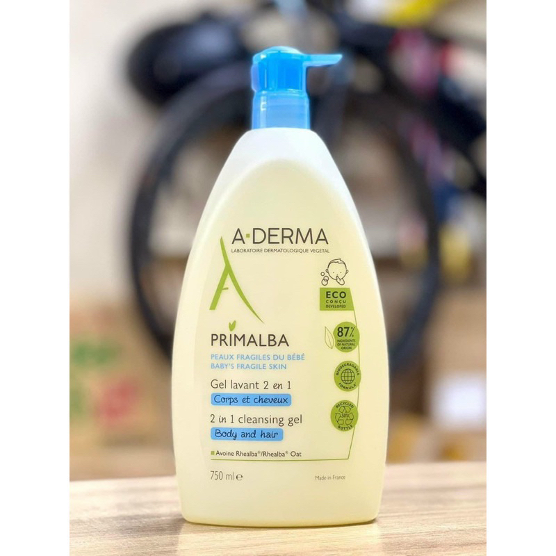 [NỘI ĐỊA PHÁP ] Sữa tắm gội cho bé Aderma Primalba