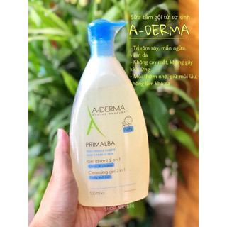 [NỘI ĐỊA PHÁP ] Sữa tắm gội cho bé Aderma Primalba