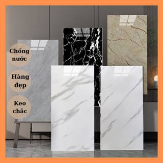 Miếng dán tường giả đá thạch anh cao cấp, xốp nhựa dán tường giả gạch men giá rẻ