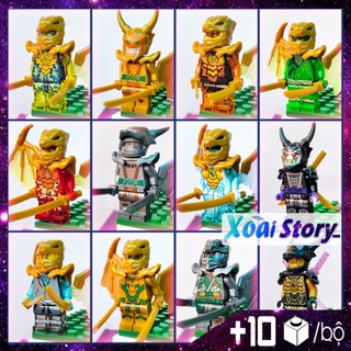 Đồ chơi lắp ráp, mô hình nhân vật ninja có cánh 12 phân loại nhân vật giao ngẫu nhiên