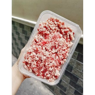 (HCM)Thịt bò xay nguyên chất 100% (vừa nạc vừa mỡ)