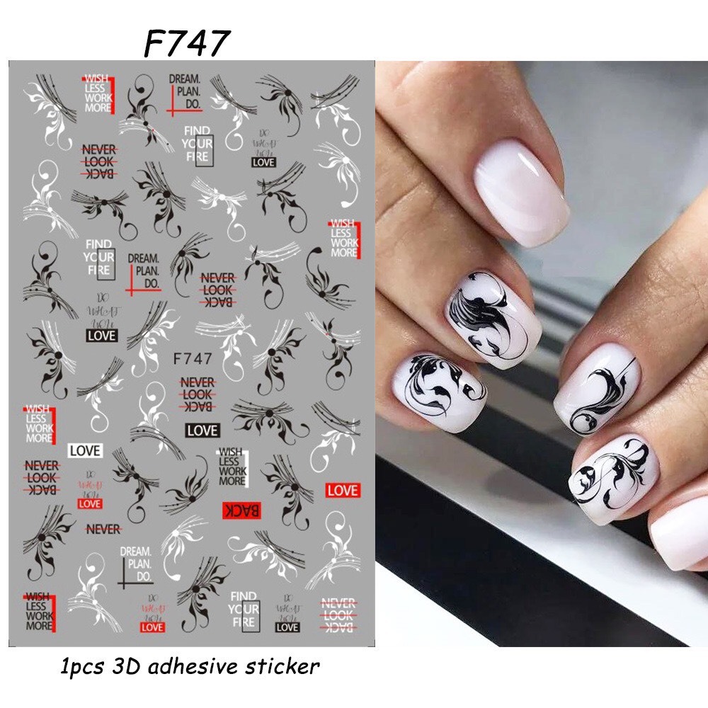 Sticker dán móng độc lạ hot