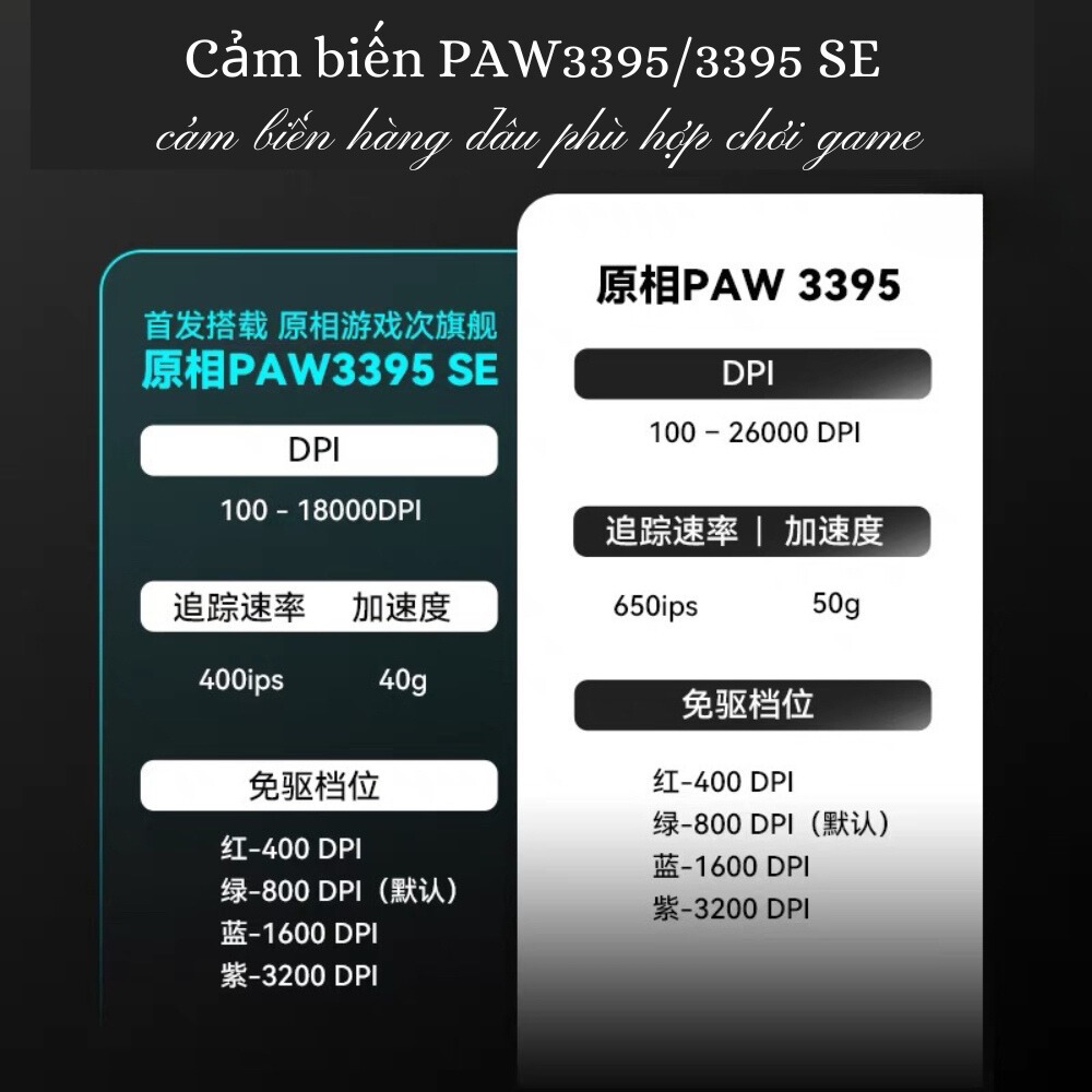 Chuột không dây VXE R1 SE | PROMAX Chuột gaming bluetooth chống ồn ôm tay - Jinoz Gaming Studio | BigBuy360 - bigbuy360.vn