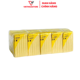 Bông mút nở rửa mặt chivey, bông mút rửa mặt 1 cây 240 miếng