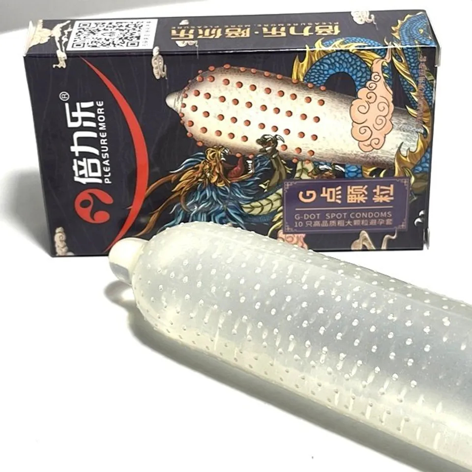 Bao cao su gai HBM tăng cảm giác hộp 10 chiếc
