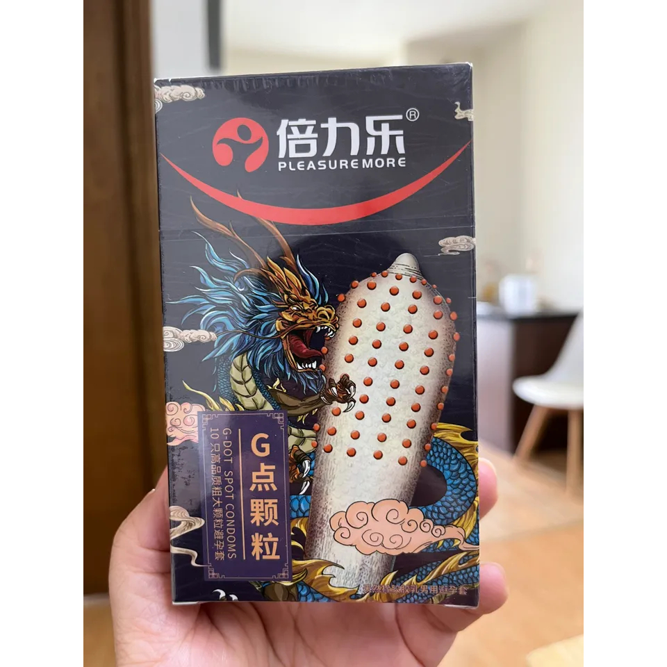 Bao cao su gai HBM tăng cảm giác hộp 10 chiếc
