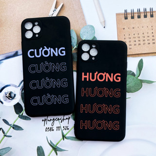 Ốp lưng in tên theo yêu cầu nhiều dòng máy