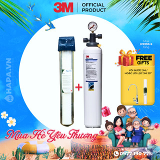 Máy lọc nước thương mại 3m ice190-s hf90-s horeca fnb nhà hàng quán cafe trường học - nhập khẩu mỹ, hàng chính hãng 3m