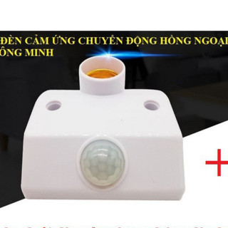 COMBO CHUI ĐÈN CẢM ỨNG CHUYỂN ĐỘNG HỒNG NGOẠI THÔNG MINH + BÓNG ĐÈN LED LOẠI TỐT 30w SIÊU SÁNG VÀ TIẾT KIỆM ĐIỆN S.T