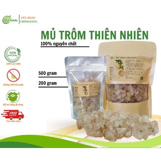 500g-200g mủ trôm thiên nhiên, mủ trôm nguyên chất, mủ trôm sạch, đặc sản ninh thuận túi kraff.