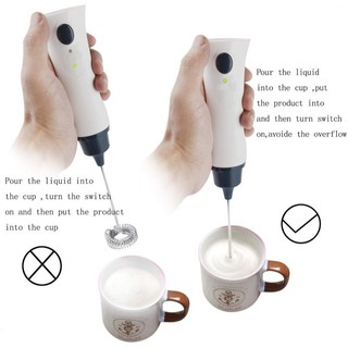 máy đánh bọt kem cà phê, bọt trứng sữa có Pin sạc + tặng kèm dây sạc