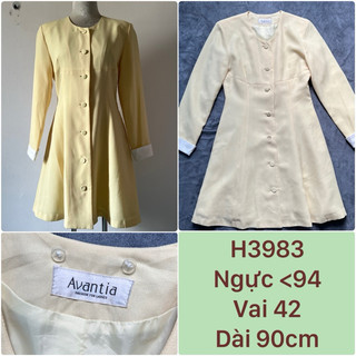 Váy tiểu thư 2HAND AVENTIA Nhật VINTAGE COQUETTE 39
