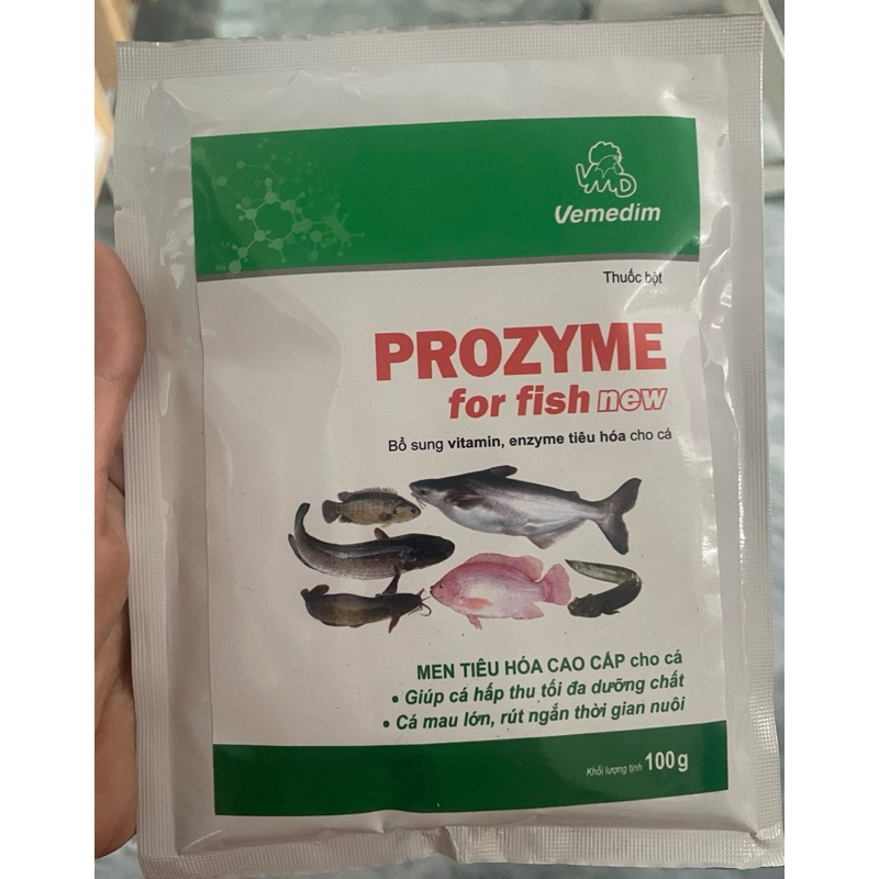 Men tiêu hóa cho Cá Prozyme for fish 100gr