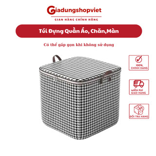 Túi đựng quần áo, chăn,màn, Túi đựng đồ kẻ caro