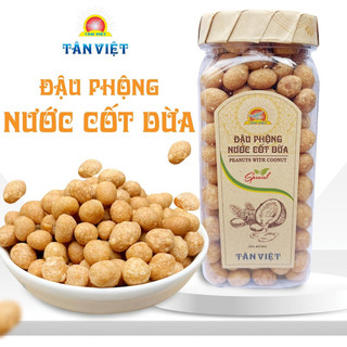 Đậu Phộng Cốt Dừa Tân Việt Thơm Béo An Toàn Vệ Sinh 150gr-280gr