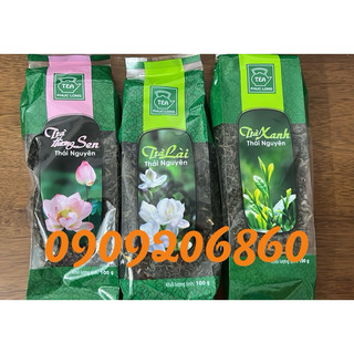 Trà lài / sen/ xanh Thái Nguyên Phúc Long gói 100gr Date 2024, có HỎA TỐC