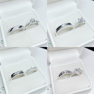 Nhẫn đôi bạc thật các mẫu hót shop hàng dày dặn