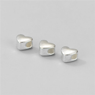 Charm bạc nối hình trái tim - Charm Bạc 925 - Mã CB256