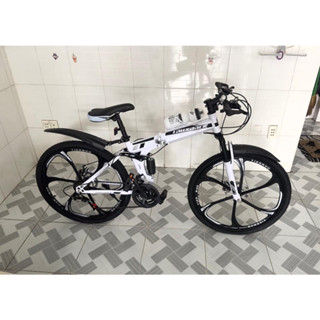 Xe đạp gấp LAUXJACK GẤP GỌN 26 inch 21 tốc độ giảm xóc xe đạp phanh đĩa xe đạp sinh viên,thể thao người cao tuổi