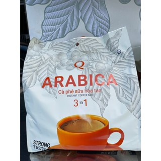 Cà phê sữa hòa tan arabica Trần Quang NUAN 3 in 1 uống liền bịch 1.2kg x 60 gói (ống) x 20g