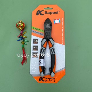 Kìm cắt dây cáp, dây điện, kẽm đa năng siêu bền cao cấp kapusi Japan Nhật