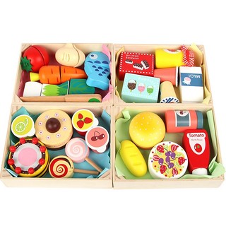 Khay hoa quả toystore Fudaer bằng gỗ cho bé