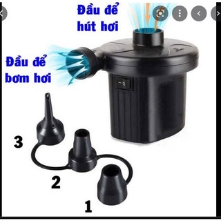 Bơm điện mini 2 chiều hút thổi tiện lợi bơm phao bơi, bơm ghế hơi, bơm bể phao, bơm hút chân không