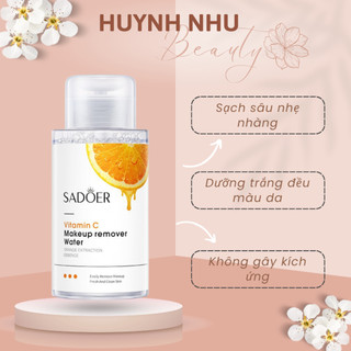 Nước tẩy trang vitamin C sáng da da sạch sâu tẩy tế bào chết nhẹ nhàng cho mọi loại da 300ml 