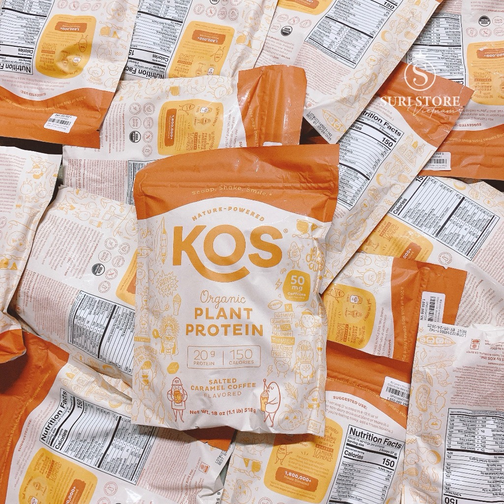 Bột protein hữu cơ KOS Organic Superfood Plant Protein