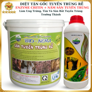 Trừ tuyến trùng rễ tận gốc tks - nema và ezyme chitini