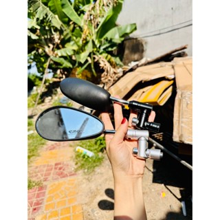 Gương kèm chân xoay 360 độ gắn các dòng xe