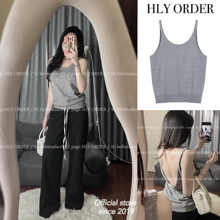 [ẢNH THẬT] Áo 𝐭𝐚𝐧𝐤-𝐭𝐨𝐩 dệt kim hở lưng (od 7-10n)
