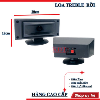 Đôi loa treble rời công suất lớn 150w kích thước 12 x 20cm cao cấp gắn trực tiếp amli