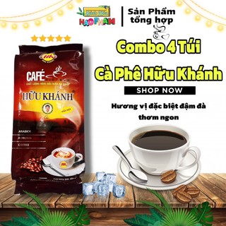 Cà phê hữu khánh 500g , cafe pha phin thơm ngon đậm đặc, cafe coffee
