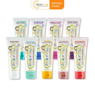 Kem đánh răng Jack N' Jill vị trái cây 50g 6M+, cho bé từ úc