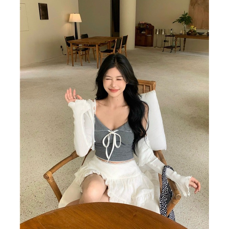 [Lovely.Store]Set váy 3 món siu xinh +kèm ảnh thật