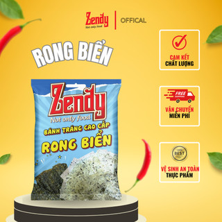 Bánh tráng trộn mix rong biển zendy thơm ngon vị rong biển thơm ngon khó cưỡng